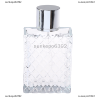 sunkepo6392 100ml ขวดรีฟิลแก้วน้ำหอมเปล่าปั๊มขวดสเปรย์เครื่องสำอาง