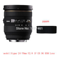 เลนส์ซูมหรือโฟกัสแหวนยางยาง Grip Repair Succedaneum สำหรับ Sigma 24-70Mm F2.8 IF EX DG HSM