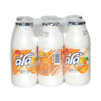 ราคาส่งถูก! ดีโด้ น้ำส้ม10% ผสมโยเกิร์ต 150 มล. แพ็ค 6 ขวด Deedo 10% Orange+Yoghurt 150Cc.X6 สินค้าใหม่ ล็อตใหม่ ของแท้ บริการเก็บเงินปลายทาง