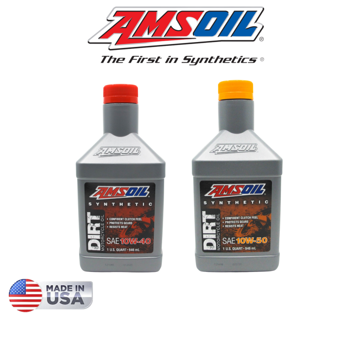 AMSOIL Dirt Bike Engine Oil Fully Synthetic 10w40, 10w50 Lazada PH