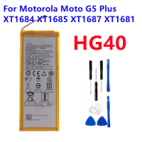 HG40สำหรับ Motorola Moto G5 Plus XT1684 XT1685 XT1687 3000MAh เปลี่ยนแบตเตอรี่ศัพท์