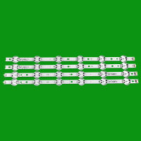 4pcs LED Backlight strip For LG 49" 6916L-2862A 6916L-2863A V17 49 R1+L1 ART3 49UJ670V-ZD 49UJ6560 49UJ651V LC490DGG(FK)(MD)