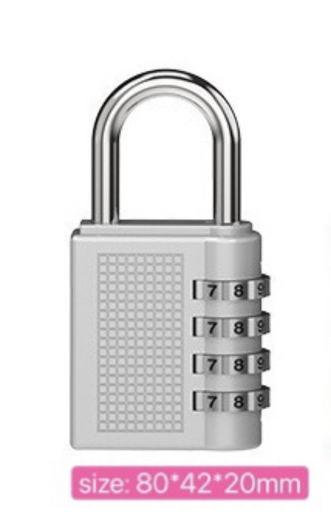 กุญแจรหัส-กุญแจล๊อครหัส-4-หลัก-ล็อคดิจิตอล-แม่กุญแจ-กุญแจล็อคบ้าน-กันน้ำ-ล็อคกันขโมย