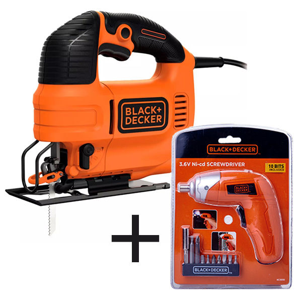 Jigsaw KS701E / 70 mm / 520W, Black+Decker - Jig Saws