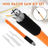 XHLXH Model Making DIY Multifunction Model Handsaw Saw Blade Mini Razor Saw Set Kit Woodworking Tool