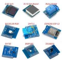 Esp8266 D1 Mini Pro Wifi Development Board Nodeu Ws2812 Rgb Dht11 Dht22 Am2302 รีเลย์ Ds18b20 Bmp180 มอเตอร์สําหรับ Wemos Diy Kit