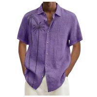 Summer 2023 Ethnic Shirt For Men Designer Casual Short Sleeve Shirt Fashion Casual Short Sleeve Shirts Blouses camisas de hombre