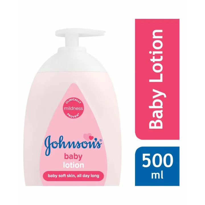 Johnson's Pure & Gentle Baby Lotion 500mL | Lazada PH