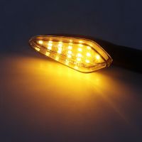 ☋ 4pcs 20LED Motorcycle Motorbike Turn Signal Indicators Light Lamp Amber Universal