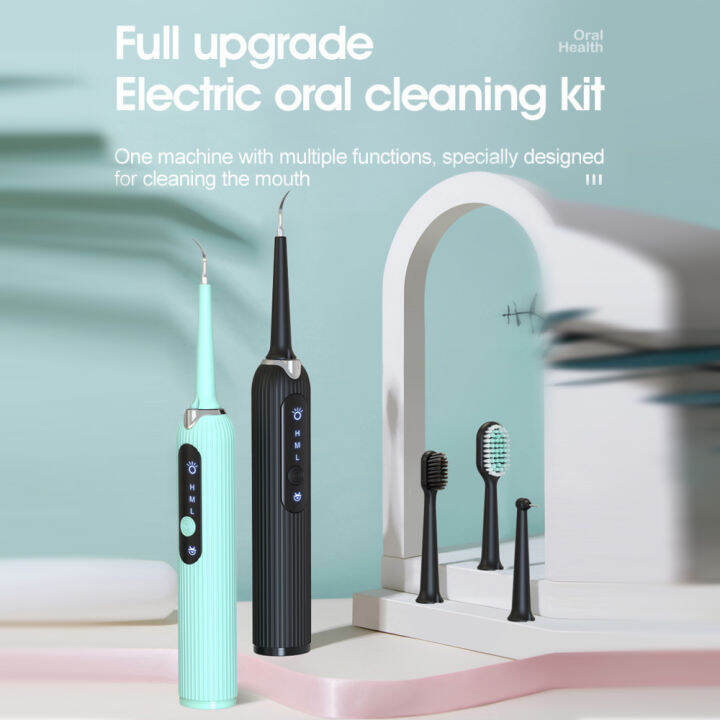 Electric Dental Calculus Remover High Frequency Vibration Rechargeable