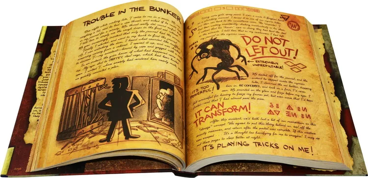 Original English Picture Book Gravity Falls Journal 3 Grotesque Town Deep  Diary Hardcover Full-Color Cartoon Decryption Log Children'S Book Alex  Hirsch D.Isney Animation | Lazada Ph