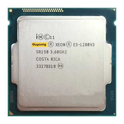Xeon 1280v3 E3 E3-1280v3 E3 1280 V3 3.6 GHz ใช้ Quad-Core L2เครื่องประมวลผลซีพียูแปด-Thread = 1M L3 = 8M 82W LGA 1150