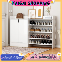 shoes shelf ชั้นวางรองเท้า ตู้เก็บรองเท้า กันฝุ่น พร้อมช่องเก็บของด้านข้าง ตู้ใส่รองเท้า ดีไซต์สวย วางรองเท้าได้หลายคู้ แข็งแรง พร้อมส่ง