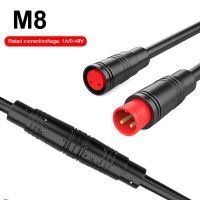 【DT】 hot  M8 Electric Bicycle Connector M6 E-bike Waterproof 2 3 4 5 Pin Plug Scooter Brake Cable Signal Connect Cut Off Power Sensor Wire