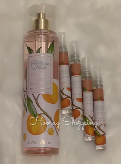 Pretty As Peach Bath And Body Works Decant From Us Canada 10ml