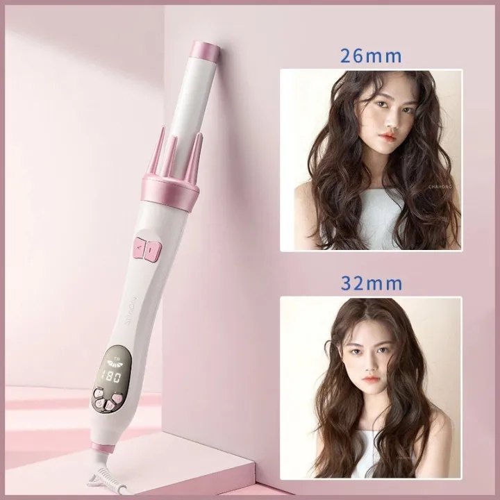 26mm/32mm Automatic Hair Curler Roller Machine Ceramic Fast Heat Hair Waver  Wand Professional Curler Curling Iron Styling Tools | Lazada Singapore