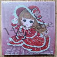 【hot sale】 ☄ B02 2023 Diamond Decal Crystal Diamond Painting DIY Childrens Pure Handmade Decal2023钻石贴画 水晶钻画 diy儿童纯手工贴画 三丽鸥 库洛米 贴纸 相框 Al萌宠星球06.02