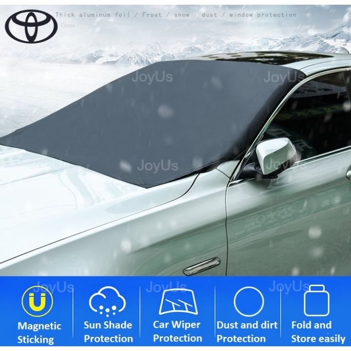 Toyota Cross Magnetic Car Windscreen Cover Sunshade and Dust Windshield  Protection