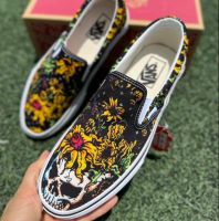 รองเท้าผ้าใบ vans_classic ฺbeauty skull men งานแท้✔️รับประกัน88ปี รองเท้าลำลอง รองเท้าผ้าใบ รองเท้าแฟชั่น รองเท้าหนัง