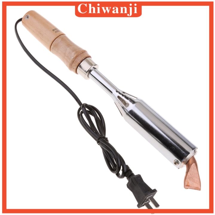 chiwanji-หัวแร้งไฟฟ้าพลังงานสูงพร้อมด้ามจับไม้-300w