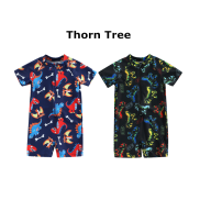 Thorn Tree Quần Yếm Bơi Cho Bé Trai Quần Short In Hình Khủng Long Hoạt