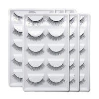 READY STOCK 5 pairs Individual Practice False Eyelashes Training Lashes For Grafted Lashes Eyelash Extension Practicing