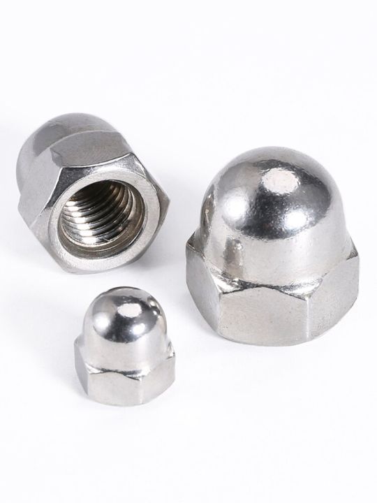 acorn-cap-nut-m3-m4-m5-m6-m8-m10-304-stainless-steel-decorative-cover-dome-cap-nuts-din1587-nails-screws-fasteners