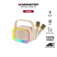 Monster GK600 ลําโพงไมโครโฟน HIFI บลูทูธ TF AUX พร้อมไฟ RGB