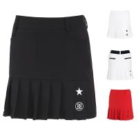 ❦❀ New Short Skirt Golf Trouser Skirt Women 39;s Skirt Elastic Sports Quick drying Wear resistant Pleated Skirt