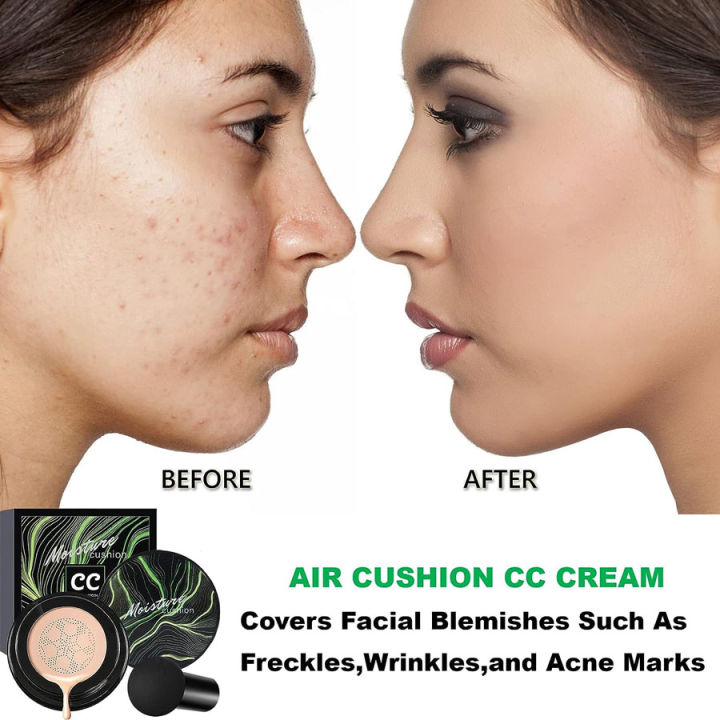 หัวเห็ด-air-cushion-bb-cream-moisturizing-concealer-lasting-nude-cc-liquid-foundation-even-skin-tone-makeup-base-primer