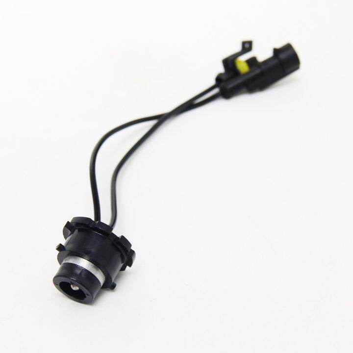 2ชิ้น D2S D4S Ballast HID แอมป์ชุดสายไฟอะแดปเตอร์เบ้าปลั๊กที่ใส่ชุดตัว