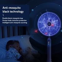 6-In-1 Electric Mosquito Swatter Mosquito Killer Lamp Insect Killer Repellent Anti Mosquito Trap Usb Fly Trap Zapper Bedroom