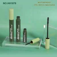 HH1078 Hasaya Girl 2IN1 Eyeliner &amp; Mascara​ เซตอายไลเนอร์​ &amp; มาสคาร่า​ 2​ ชิ้น กันน้ำ กันเหงื่อ​ ไม่ไหลเยิ้มระหว่าง​วัน