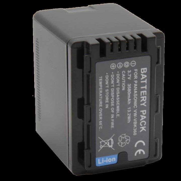 ปลา-vw-vbk360เหมาะสำหรับแบตเตอรี่พานาโซนิก-hdc-tm55-sd80-hs80-sd60-sdr-s45-tm90-gk