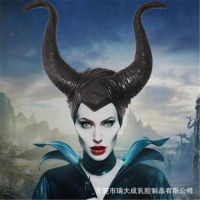 มนต์นอนหลับ Maleficent หมวกหมวกหมวกแม่มด บาร์แตรหน้ากากเจ้าหญิงนิทราอุปกรณ์ประกอบฉาก