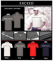 [EXCEED GOLF] เสื้อกอล์ฟชาย EXCEED ดีไซน์ทันสมัย ผลิตจากเนื้อผ้าที่ดีที่สุด รหัสสินค้า YFE002 จัดส่งฟรี