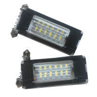 ไฟป้ายทะเบียนรถยนต์ LED DC12V 2ชิ้น6500K สำหรับมินิคูเปอร์ R56 R59 R58 R57