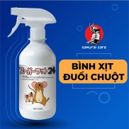 HÀNG NỘI ĐIA NHẬT Xịt đuổi chuột Samurai care-Hương bạc hà-Đuổi chuột hiệu