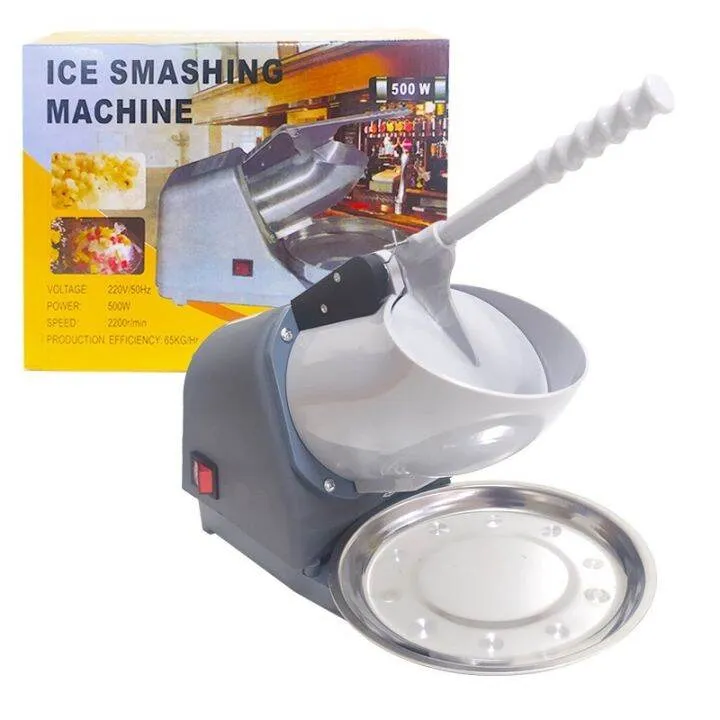 Electric Ice Crusher Machine Home Ice Shaver Summer Ice Dessert Cold