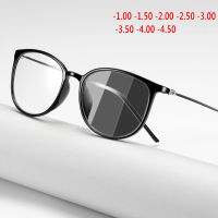 TR90 Eyeglasses Frame Photochromic Sunglasses Chameleon Lens Myopia Men Women Computer Glasses Game for Sight -0.75 -175