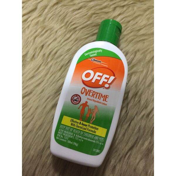 johnson off insect repellent lotion 100ml original Lazada PH