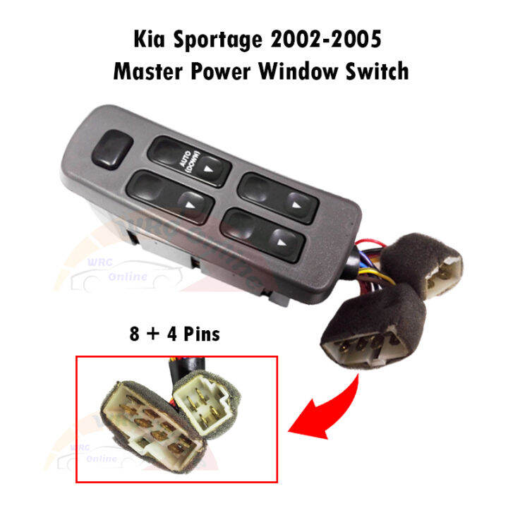 Original Kia Sportage 20022005 Master Power Window Switch Lazada