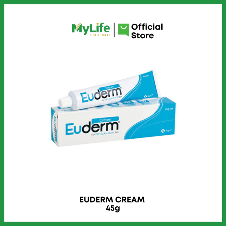 EUDERM CREAM MOISTURIZING FOR DRY, SCALY AND ICTHY SKIN (45g) | Lazada