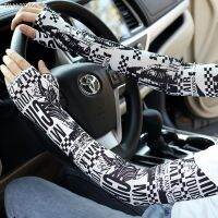 ❇┅ Sleeves Sunscreen Men 39;s Women 39;s Tattoo Sleeve With Glove Armguards Covers Sports Sleeves Long Gloves Fingerless