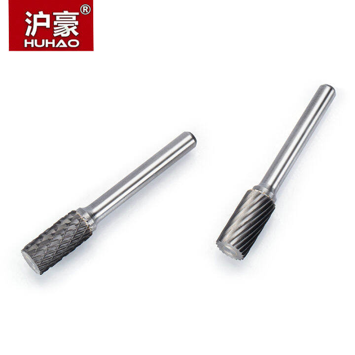 huhao-1pc-6mm-shank-tungsten-steel-cutter-หัวแกะสลักโลหะโรตารี่ไฟล์เราเตอร์บิตสําหรับการขัดโลหะประเภท-a