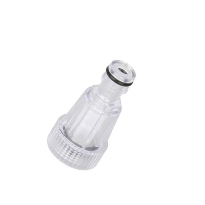 【cw】 Filter Mesh Quick Connector Handy Installation Faucet Joint Transparent Simple Design Dirt Catcher Replaced Part