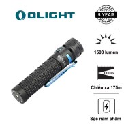 Đèn pin OLIGHT BATON 3 PRO độ sáng 1500 lumen chiếu xa 175m pin sạc 18650