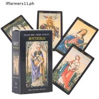 Golden Botticelli Tarot Cards การ์ดเกมไพ่ทาโรต์