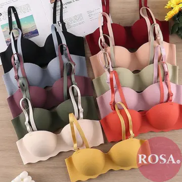 Buy online Set Of 2 Multi Color Strap Push Up Bra from lingerie