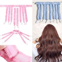 Octopus Heatless Curling Rod Headband Curls Silk Ribbon Sleeping Wave Formers No Heat Curls Ribbon Lazy Hair Curler Hair Rollers Cleaning Tools